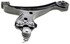 GS601100 by MEVOTECH - Control Arm and Ball Joint Assembly