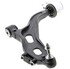 GS40147 by MEVOTECH - Suspension Control Arm and Ball Joint Assembly - Front, LH, Lower, Cast Steel, Pre-Greased