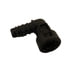 Fleetguard 07158583010 Quick Disconnect Coupler Quick Disconnect Coupler, 90-Degree Angle, Black, 3/8in Nominal Width