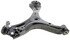 GS601100 by MEVOTECH - Control Arm and Ball Joint Assembly