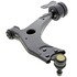 GS70163 by MEVOTECH - Control Arm and Ball Joint Assembly