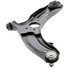 GS901131 by MEVOTECH - Suspension Control Arm and Ball Joint Assembly - Front, LH, Lower, Stamped Steel, Pre-Greased