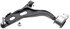 GS40147 by MEVOTECH - Suspension Control Arm and Ball Joint Assembly - Front, LH, Lower, Cast Steel, Pre-Greased