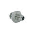 9002-08-08 by PARKER HANNIFIN - Pipe Fitting - Straight, 1/2" Male JIC to 1/2" Male BSPP