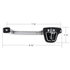 111059 by UNITED PACIFIC - Door Handle - Exterior, Chrome, Passenger Side, with Mounting Gaskets, for 1973-1991 GM Blazer/Jimmy/Suburban/Truck