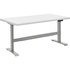 338340GY by GLOBAL INDUSTRIAL - Workbench - Electric, Adjustable Height, Laminated Safety Edge, 48" W x 30" D, Gray