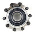 CON10082219 by CONMET - Axle Hub Assembly - Iron PreSet R Drive, Brake Drum, Aluminum Wheels, with ABS Tone Ring