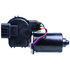WPM1063 by WAI - Windshield Wiper Motor - 12 Terminals, 3 Mounting Holes, Female Connector, Male Terminal