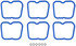 VS 50396 R-1 by FEL-PRO - Valve Cover Gasket Set