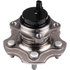 512372 by AUTO EXTRA - Wheel Hub - Rear, Right or Left