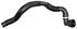 CHR0653 by CRP - Radiator Coolant Hose - Upper, Rubber, Black, Single Hose, for 2012-2016 Volvo S60 2.5L