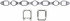 Fel-Pro MS 9341 S Intake and Exhaust Manifolds Combination Gasket Intake and Exhaust Manifolds Combination Gasket