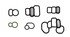 01140000 by CRP - Engine Variable Valve Timing (VVT) Solenoid Gasket Kit