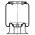 68120 by CONTITECH - Air Spring - 10 in. Design Height, 3300 lb Load at 100 PSI, 8.5 in. Max Diameter (AS5405)