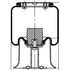 ContiTech 68124 Suspension Air Spring Kit 6 6.5-13 S 041
