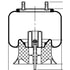 67588 by CONTITECH - Suspension Air Spring - 11.5 in. Design Height, 12.6 in. Max Diameter, 19.6 in. Max Height