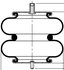 64517 by CONTITECH - Double Convoluted Air Spring - For Watson and Chalin Suspension, 6.31" Top Plate Diameter