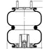 ContiTech 64702 Suspension Air Spring Kit FD 200-25 717