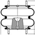 ContiTech 64490 Suspension Air Spring Kit FD 330-22 337