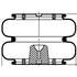 ContiTech 64593 Suspension Air Spring Kit FD 530-30 532