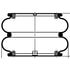 ContiTech 64548 Suspension Air Spring Kit Air Suspension Spring