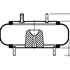 ContiTech 64522 Suspension Air Spring Kit FS 530-14 361