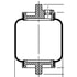 ContiTech 77550 Suspension Air Spring Kit SC26-WC12