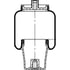ContiTech 78379 Suspension Air Spring Kit SC29-OG13