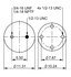 64347 by CONTITECH - Suspension Air Spring Kit - 13.5 in. Design Height, 13.7 in. Max Diameter, 22 in. Max Height