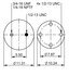 ContiTech 64349 Suspension Air Spring Kit 11 10.5-17 A 405