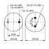 ContiTech 64437 Suspension Air Spring Kit 9 10-10 P 399