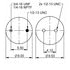 ContiTech 64436 Suspension Air Spring Kit 9 10-10 P 398