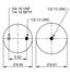 68151 by CONTITECH - Trailer Air Spring - Rolling Lobe, 9 10-13.5 P 874, 8.5 in. Design Height, 12.6 in. Max Diameter