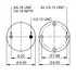 ContiTech 64487 Suspension Air Spring Kit 9 10-14 A 546
