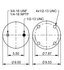 ContiTech 64258 Suspension Air Spring Kit 9 10-14 P 345