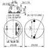 ContiTech 64644 Suspension Air Spring Kit 9 10-14 P 718 (BK)