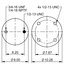 ContiTech 64298 Suspension Air Spring Kit 9 10-16 P 353