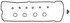 Fel-Pro VS 50633 R Engine Valve Cover Gasket Set Engine Valve Cover Gasket Set