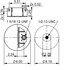 68357 by CONTITECH - Air Spring - Rolling Lobe, with Bracket (AS8861, 9910P861)