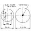 64697 by CONTITECH - Suspension Air Spring Kit - 12-19" Ride Height, 6800 lbs at 100 PSI, 5400 lbs at 80 PSI (AS9619)