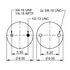ContiTech 64491 Suspension Air Spring Kit FD 330-22 343