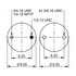 ContiTech 64534 Suspension Air Spring Kit FD 330-30 370