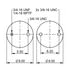 ContiTech 64535 Suspension Air Spring Kit FD 330-30 371