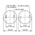 ContiTech 64572 Suspension Air Spring Kit FT 330-29 546