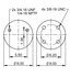 69747 by CONTITECH - Air Spring - 12 in. Design Height, 12.8 in. Max Diameter, 18.9 in. Max Height, 4.5 in. Min Height