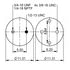 ContiTech 64578 Suspension Air Spring Kit FT 530-35 438