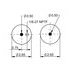 ContiTech 77550 Suspension Air Spring Kit SC26-WC12