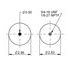 ContiTech 67861 Suspension Air Spring Kit SC29-W061
