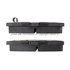 1000-0733C by MPA ELECTRICAL - Quality-Built Disc Brake Pad Set - Ceramic