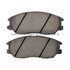 1000-1013C by MPA ELECTRICAL - Quality-Built Disc Brake Pad Set - Ceramic